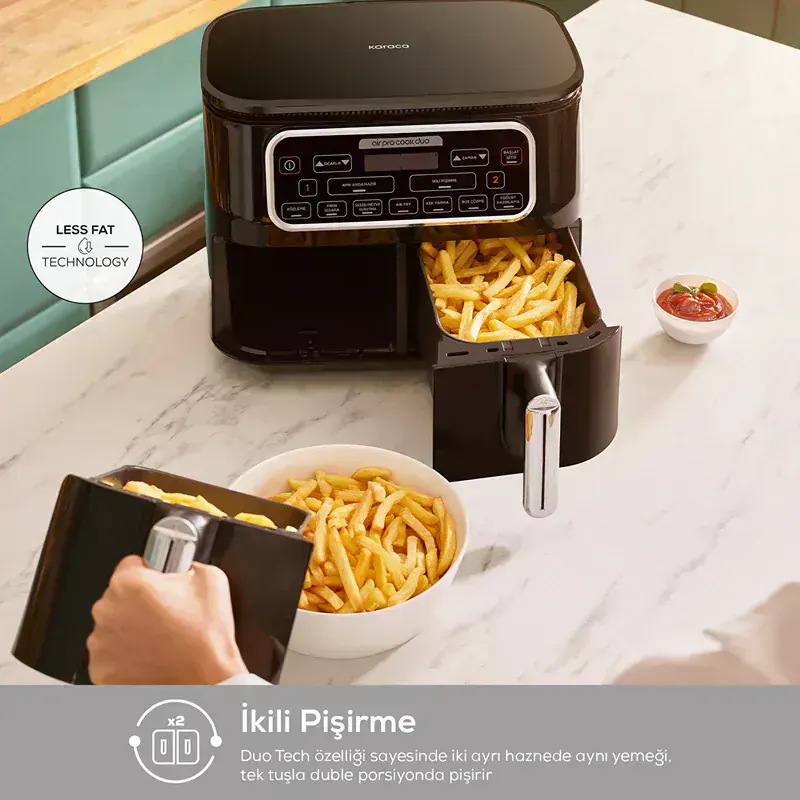Karaca Air Cook Duo XXXL 8L