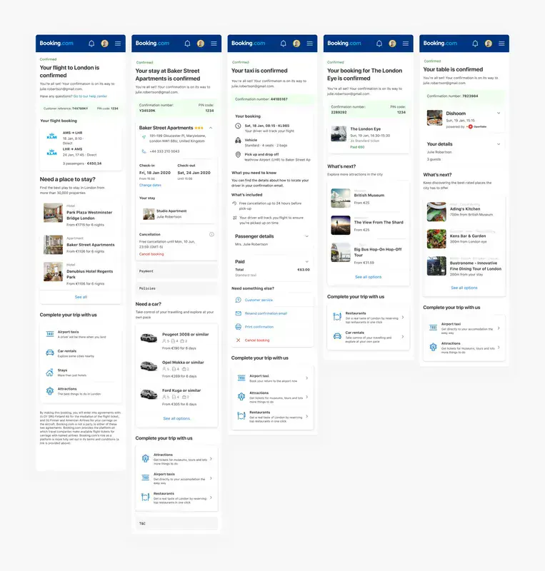 Booking