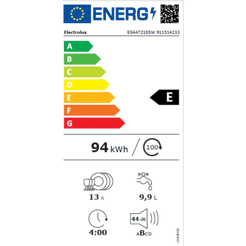 Electrolux ESA47310SW