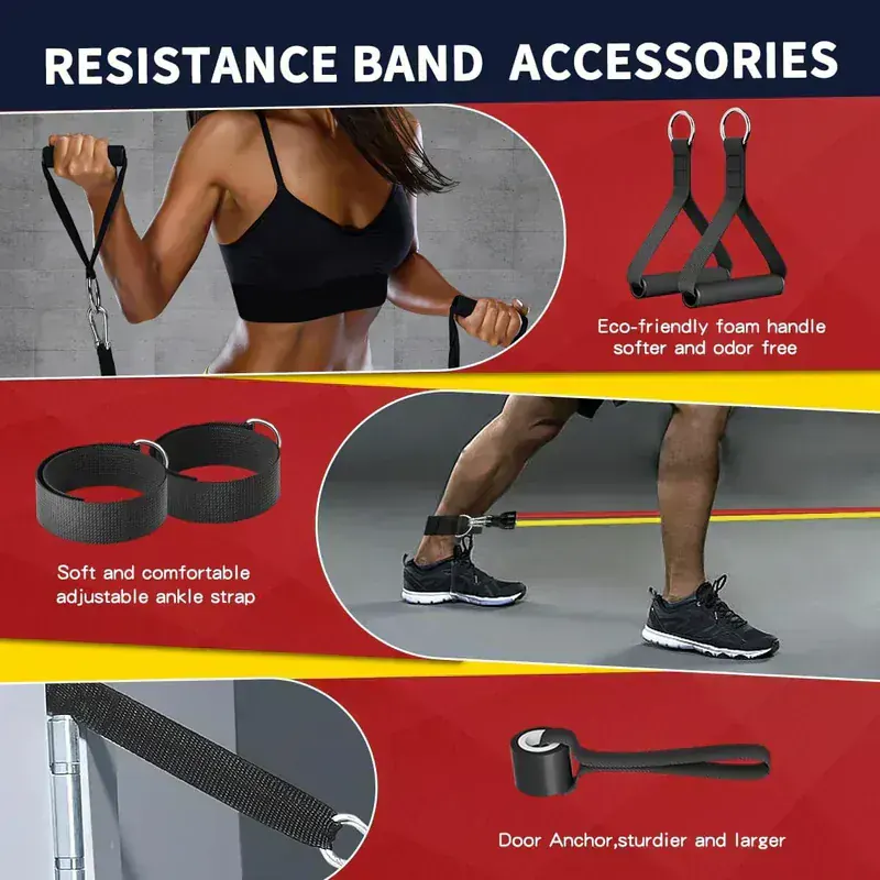Whatafit 11 Parça Direnç Bandı Seti
