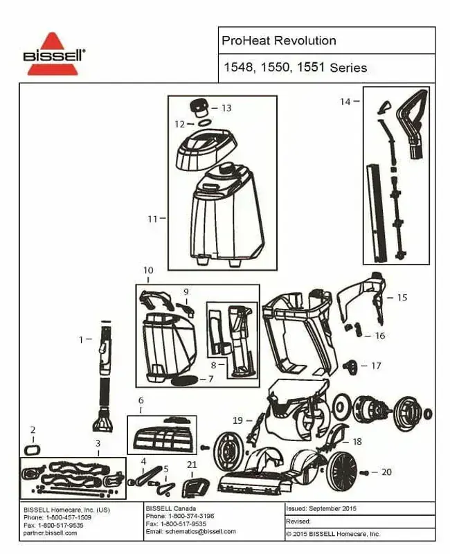Bissell ProHeat 2X Revolution