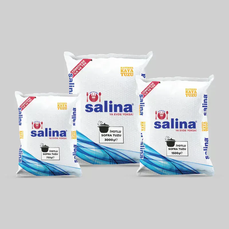 Salina İyotlu Sofra Tuzu 750g