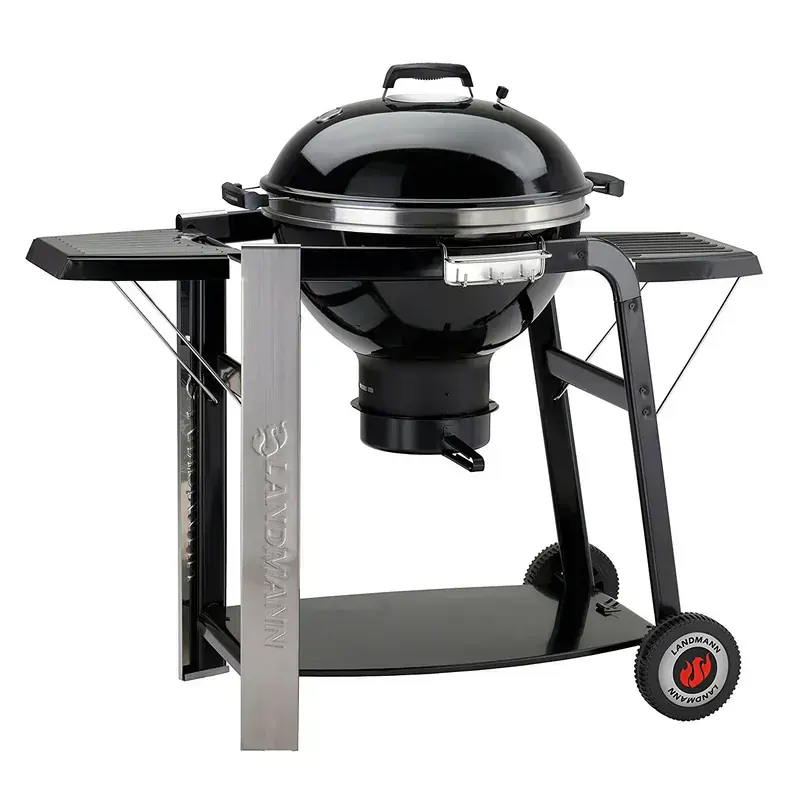 Landmann Black Pearl Select 60 cm kömürlü mangal, Izgara Alanı: ~2.830 cm² (60 cm çap). Ürün görseli.
